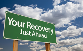 your recovery just ahead